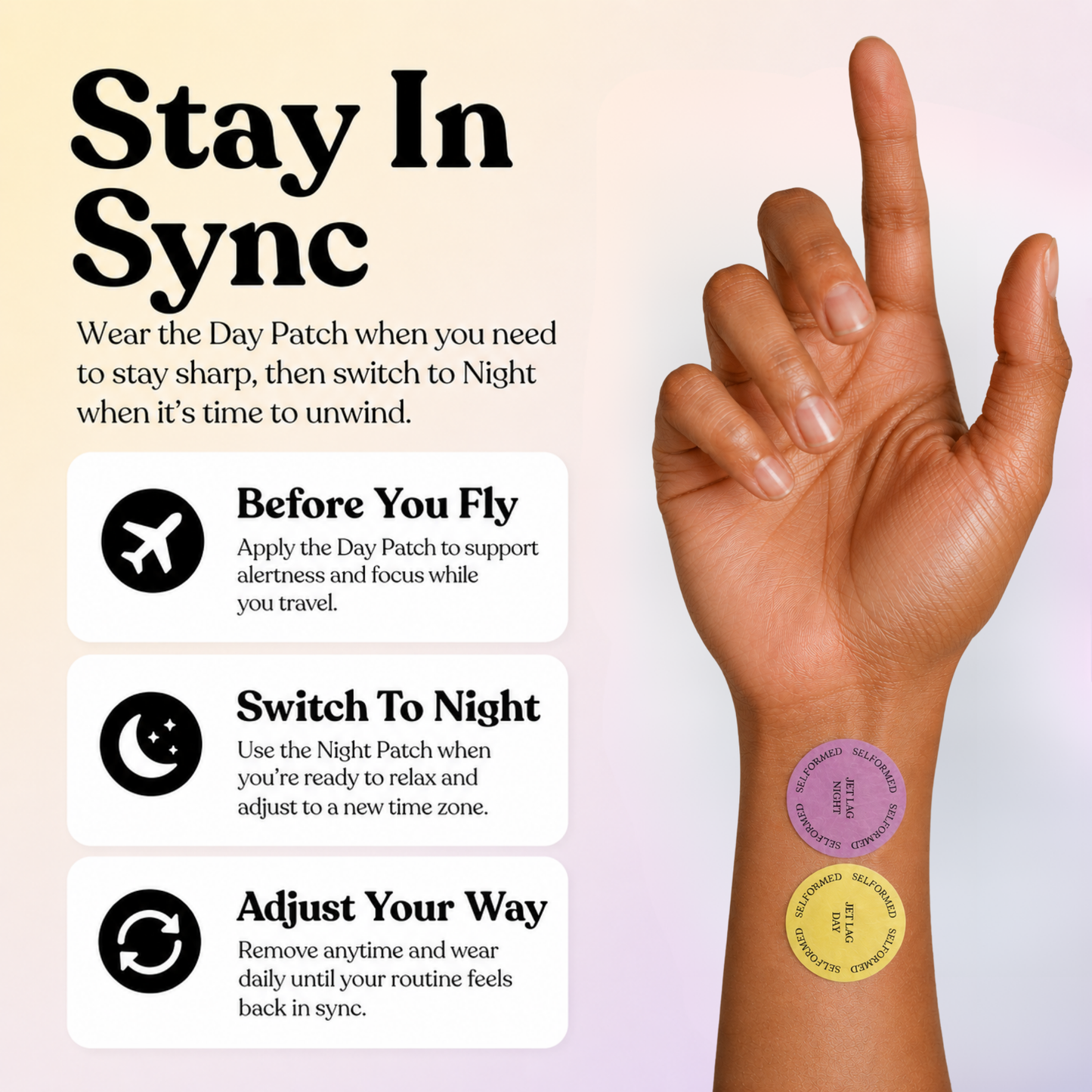 Travel Fresh | Jet Lag Patches
